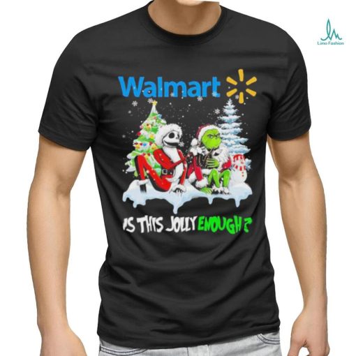 Santa Jack skellington and Grinch walmart is this jolly enough sweater