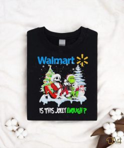 Santa Jack skellington and Grinch walmart is this jolly enough sweater