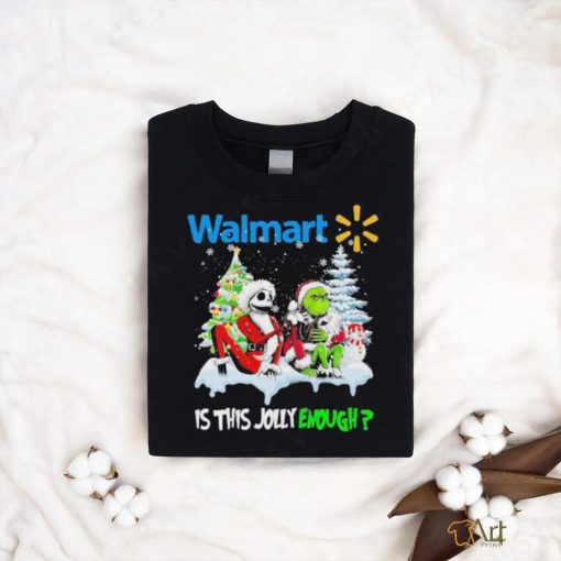 Santa Jack skellington and Grinch walmart is this jolly enough sweater
