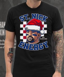 Santa Nick Castellanos St. Nick Energy Merry Christmas Shirt, hoodie, sweater, long sleeve and tank top Santa Nick Castellanos St. Nick Energy Merry Christmas Shirt