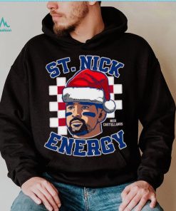 Santa Nick Castellanos St. Nick Energy Merry Christmas Shirt, hoodie, sweater, long sleeve and tank top Santa Nick Castellanos St. Nick Energy Merry Christmas Shirt
