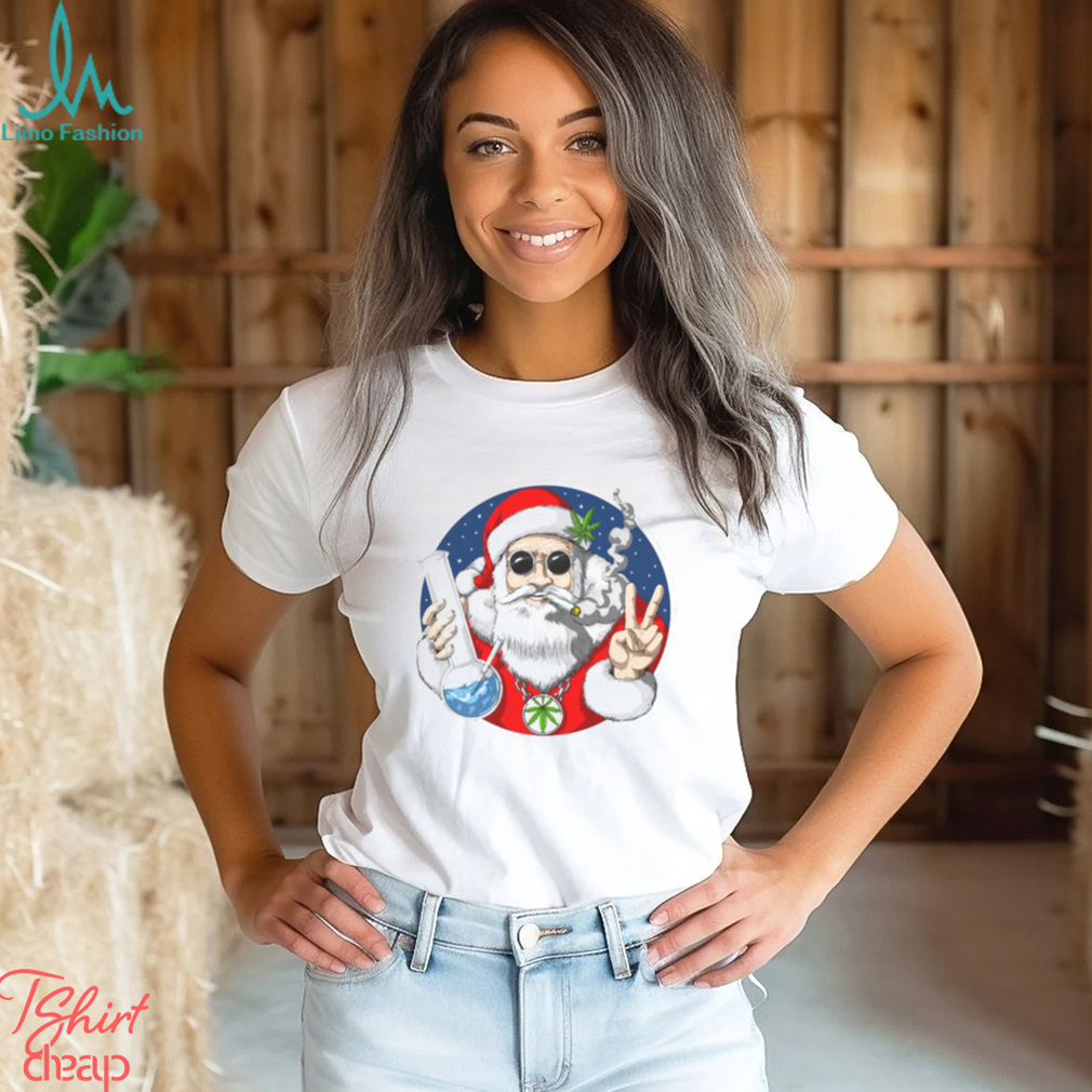 Santa smoking weed clearance sweater