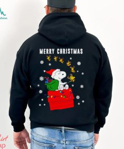 Santa Snoopy Merry Christmas shirt