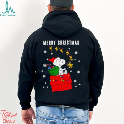 Santa Snoopy Merry Christmas shirt