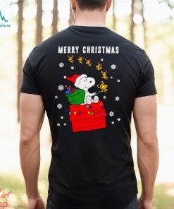 Santa Snoopy Merry Christmas shirt