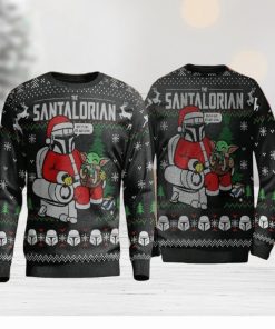 Santalorian Christmas Noel Knitted 3D Sweater For Thanksgiving