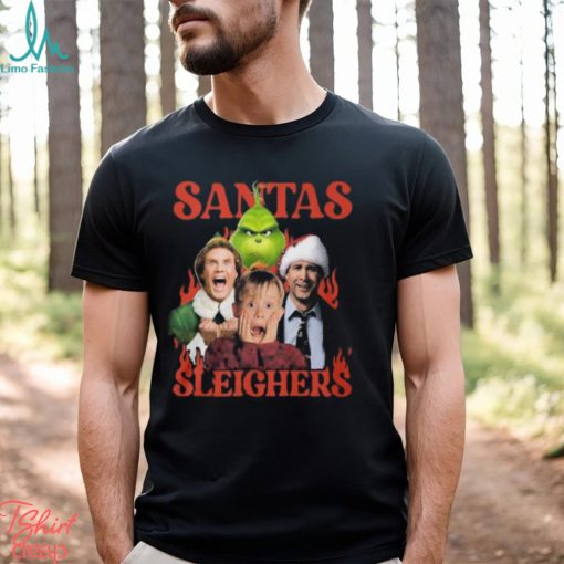 Santas Sleighers Unisex T Shirt