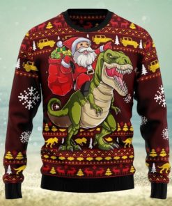 Santassic Park Ugly Christmas Sweater