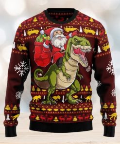 Santassic Park Ugly Christmas Sweater