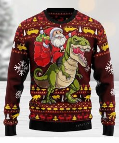 Santassic Park Ugly Sweater