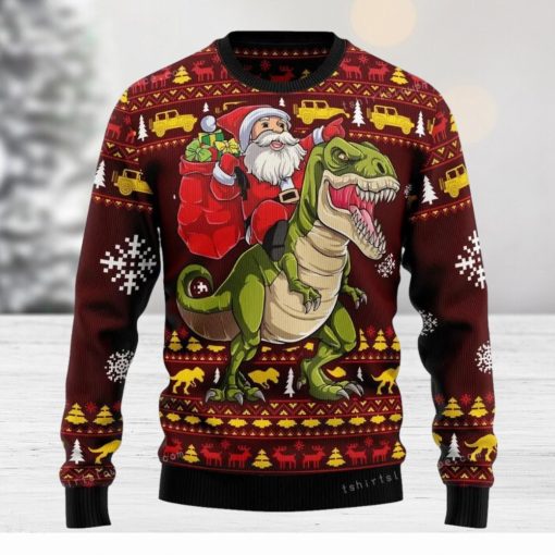 Santassic Park Ugly Sweater