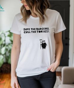 Save the Badgers Cull the Tories shirt