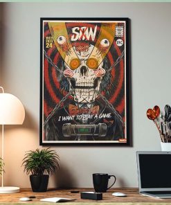 Saw X I Want To Play A Game Comic Style Home Decor Poster Canvas