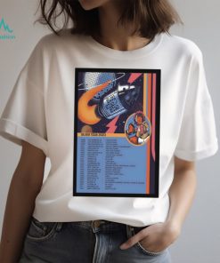 Say she she silver tour 2023 poster shirt - Limotees