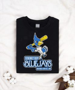 Schenectady Blue Jays baseball club est 1946 shirt