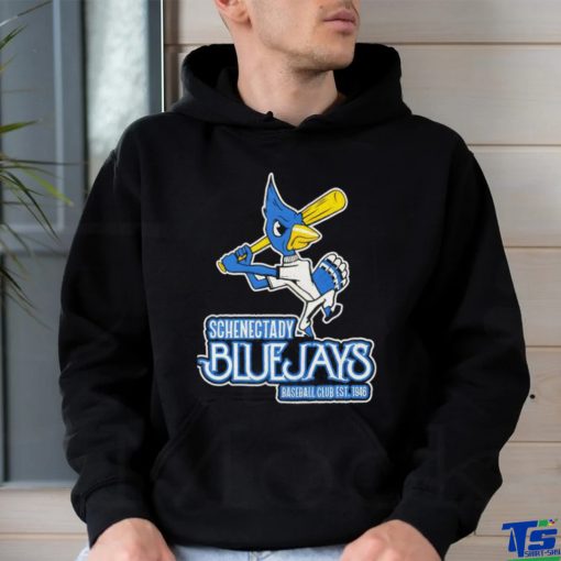 Schenectady Blue Jays baseball club est 1946 shirt