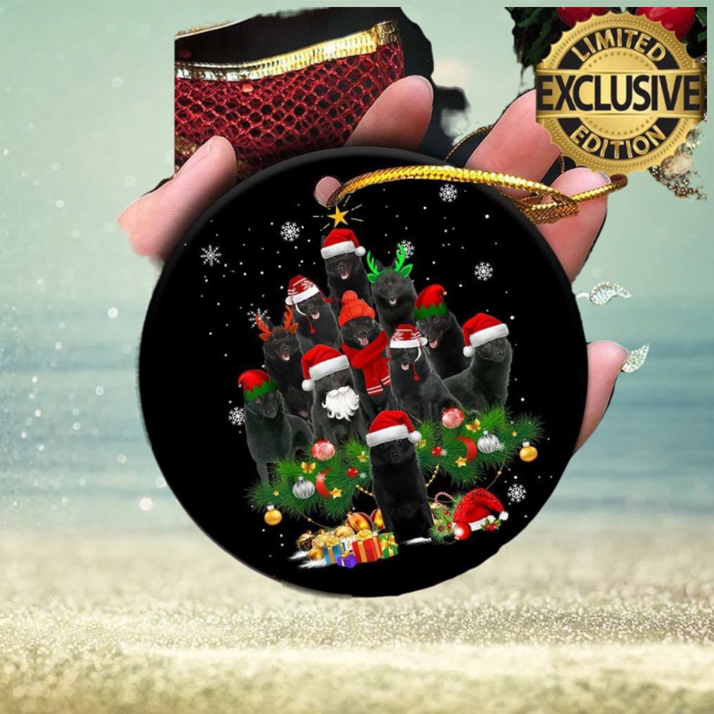 Schipperke Christmas Tree Lights 2023 Xmas Holiday Gifts For Dog Lovers Christmas Decorations Ornament Schipperke Christmas Tree Lights 2023 Xmas Holiday Gifts For Dog Lovers Christmas Decorations Ornament