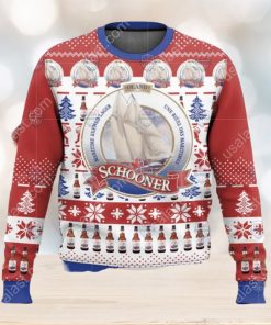 Schooner Beer Ugly Christmas Sweater