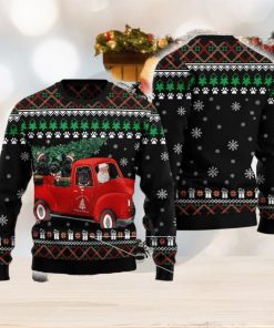 Scottish Terrier & Santa Claus Ugly Sweater For Men And Women Gift Sweater Beer