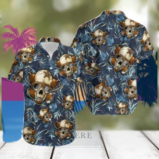 Scuba Diving Skull Hawaiian Shirt Best Gift For Men Women