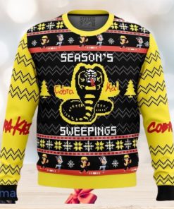 Season’s Sweepings Cobra Kai Ugly Sweater Christmas Style Gift For Men And Women