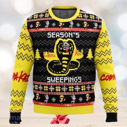 Season’s Sweepings Cobra Kai Ugly Sweater Christmas Style Gift For Men And Women