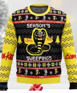 Season’s Sweepings Cobra Kai Ugly Sweater Christmas Style Gift For Men And Women