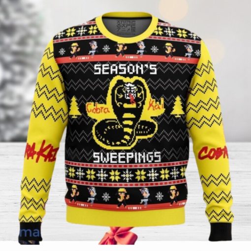 Season’s Sweepings Cobra Kai Ugly Sweater Christmas Style Gift For Men And Women