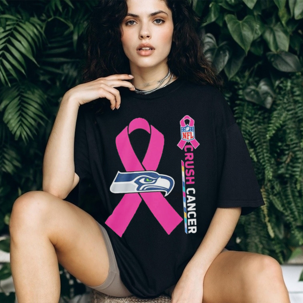 Seattle Seahawks crush cancer NFL collections shirt Seattle Seahawks crush cancer NFL collections shirt