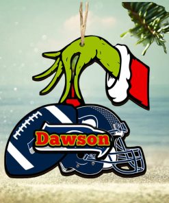 Seattle seahawks NFL Grinch Personalized Ornament SP121023125ID03