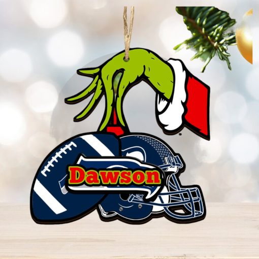 Seattle seahawks NFL Grinch Personalized Ornament SP121023125ID03