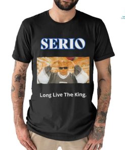 Serio Long live the King photo shirt