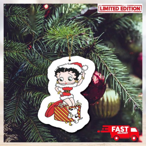 Sexy Betty Boop Christmas Gift 2023 Holiday For Tree Decorations Ornament