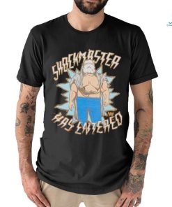 Shockmaster Has Entered WWE Legend cartoon retro shirt