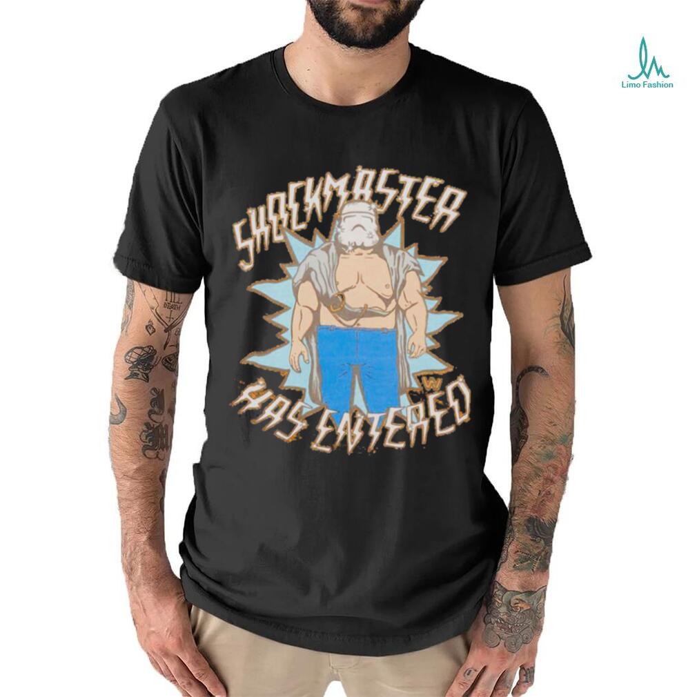 Shockmaster Has Entered WWE Legend cartoon retro shirt Shockmaster Has Entered WWE Legend cartoon retro shirt