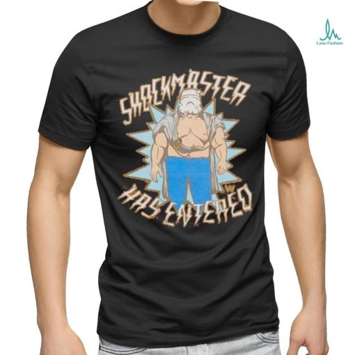 Shockmaster Has Entered WWE Legend cartoon retro shirt