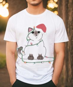Siamese Cat Christmas Lights Shirt, hoodie, sweater, long sleeve and tank top Siamese Cat Christmas Lights Shirt