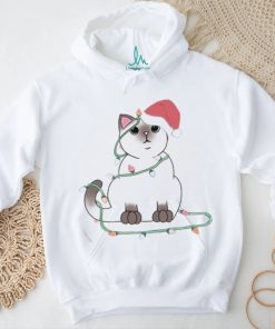 Siamese Cat Christmas Lights Shirt, hoodie, sweater, long sleeve and tank top Siamese Cat Christmas Lights Shirt