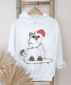 Siamese Cat Christmas Lights Shirt, hoodie, sweater, long sleeve and tank top Siamese Cat Christmas Lights Shirt