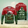 Mardi Gras Striped Seamless Christmas Unisex Ugly Sweater