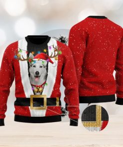 Siberian Husky Christmas Ugly 3D Sweater Gift For Men And Women