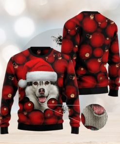 Siberian Husky Christmas Ugly 3D Sweater hQe Gift For Men And Women