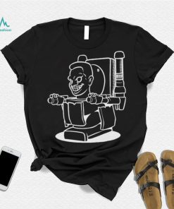 Silhouette Skibidi Toilet T Shirt