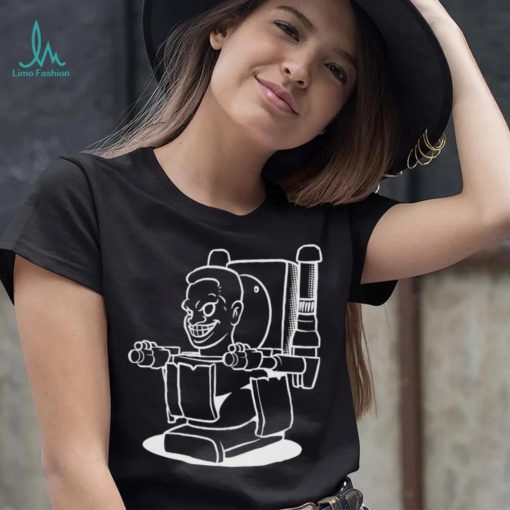 Silhouette Skibidi Toilet T Shirt