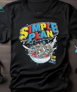 Simple Plan Cereal 100% Pop Punk T Shirt