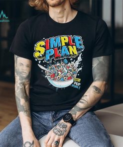 Simple Plan Cereal 100% Pop Punk T Shirt