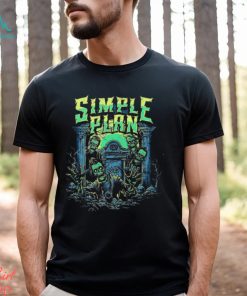 Simple Plan Merch Halloween Tombstone Shirt