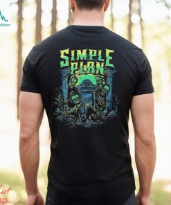 Simple Plan Merch Halloween Tombstone Shirt