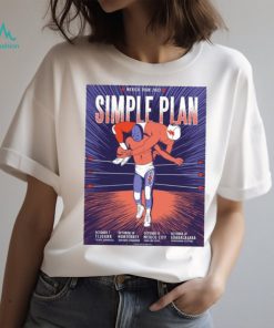 Simple plan mexico tour 2023 shirt