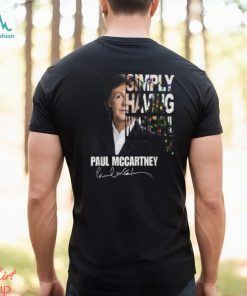 Simply Having Wonderful Christmastime Paul Mccartney Signature Unisex T Shirt